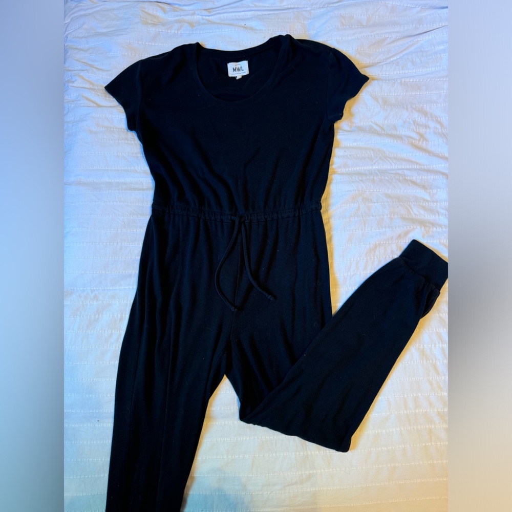 Madewell Cotton Jogger Jumpsuit
